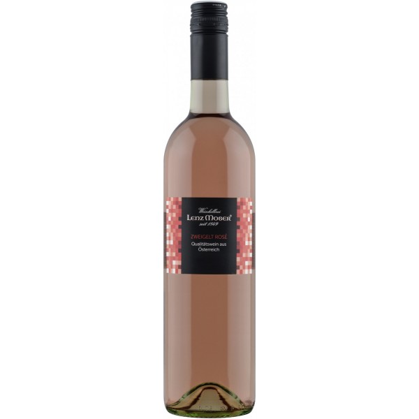 Вино Ленц Мозер Цвайгельт Розе сортовое розовое сухое 11,5% 0,75л.