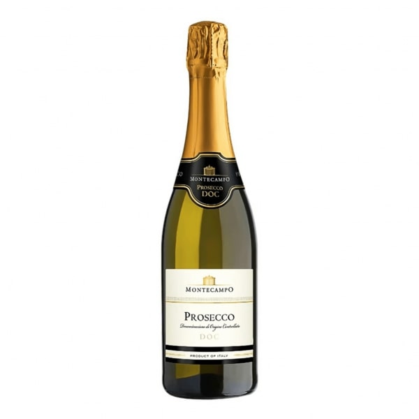 Вино игристое Монтекампо Просекко белое брют 0,75л. 11%